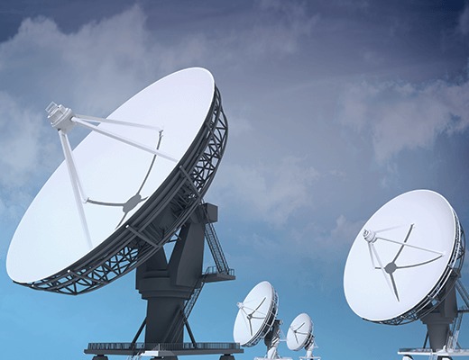 Спутниковая антена со страницы ЭДО для телекома